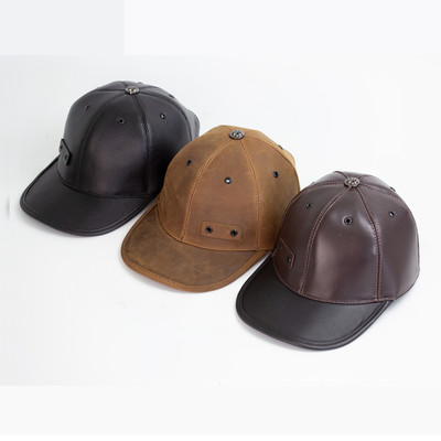 Mũ lưỡi trai da bò cao cấp Bụi Leather P130, kiểu dáng thời trang, mang đến phong cách trẻ trung, năng động. BH 12 Tháng