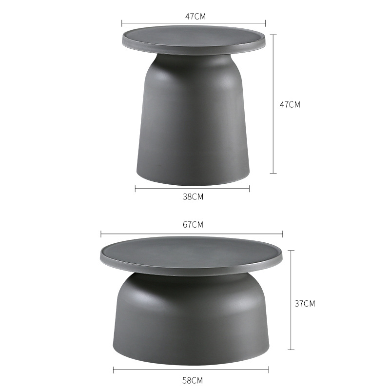 Bàn Trà Nhựa Đúc Nguyên Khối PP.Hàng Nhập Khẩu Loại 1 Siêu Siêu Bền.Decor Cao cấp.Nội Thất 3A