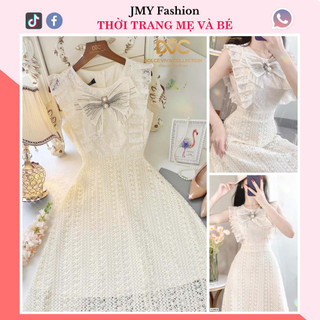 V3969 Váy ren cánh tiên dáng xoè dài công sở váy ren xoè thiết kế tiểu thư