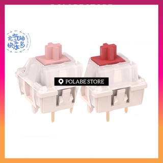 Qeeke Meow tactile linear switch Công tắc bàn phím cơ - Polabe Store