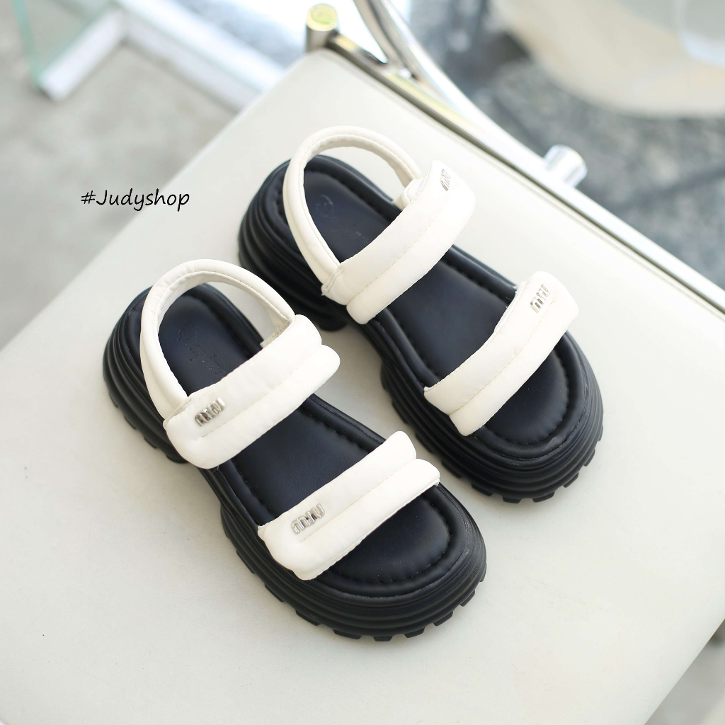 Sandal Judy- Sandal Bánh Mỳ Quai Ngang Chần Chỉ 5p QCCC