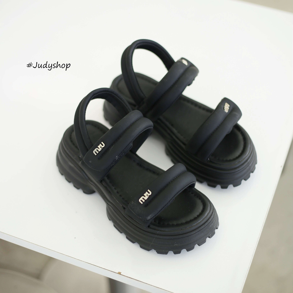 Sandal Judy- Sandal Bánh Mỳ Quai Ngang Chần Chỉ 5p QCCC