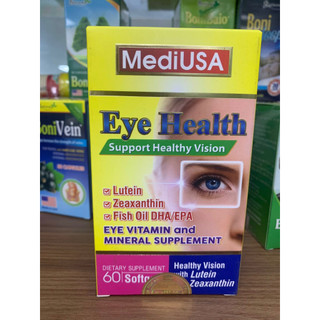 MediUSA Eye Health viên uống giúp bổ mắt, tăng cường thị lực hộp 60 viên