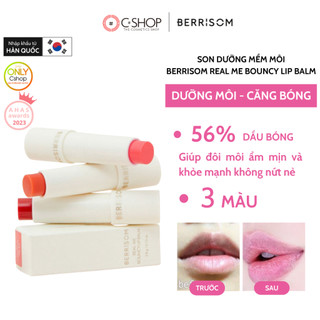 [Freeship+Mã giảm giá] Son dưỡng mềm môi BERRISOM Real Me Bouncy Lip Balm 35g giúp môi mềm mịn, căng bóng
