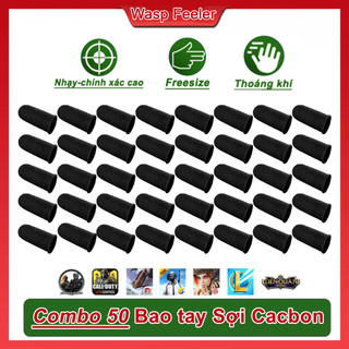 Bao tay chơi game cao cấp Wasp Feeler sợi Cacbon 😍Giá Sỉ😍 Găng tay chơi game cao cấp - Phụ kiện bao tay chs game