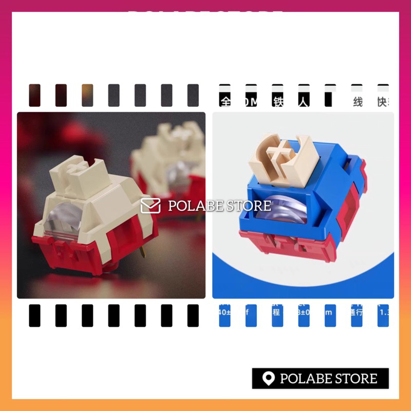 TTC Iron Z1 switch linear switch bàn phím cơ - Polabe Store