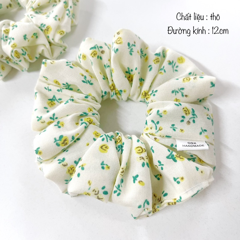 Dây Scrunchie Handmade hoa nhí dễ thương style vintage