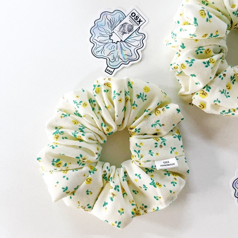 Dây Scrunchie Handmade hoa nhí dễ thương style vintage