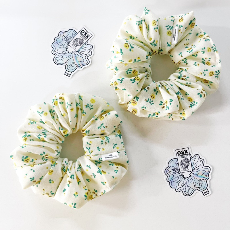 Dây Scrunchie Handmade hoa nhí dễ thương style vintage
