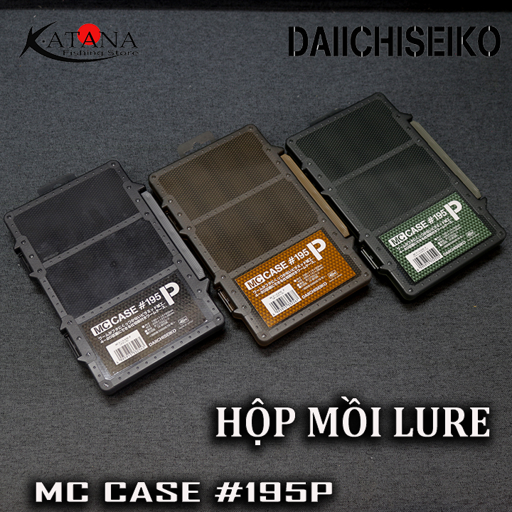 HỘP ĐỰNG MỒI DAIICHISEIKO MC CASE #195P - Made in Japan