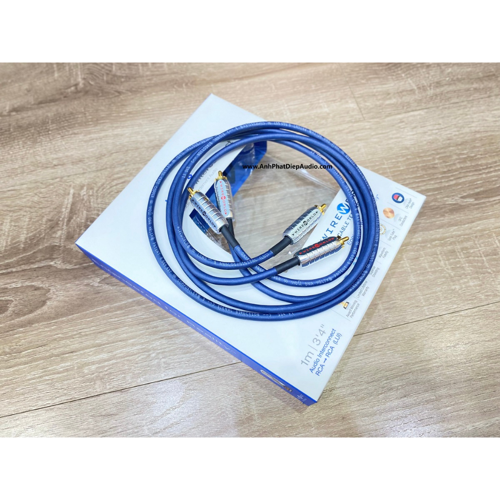 Dây tín hiệu WIREWORLD Luna 8 Interconnect Pair 1M