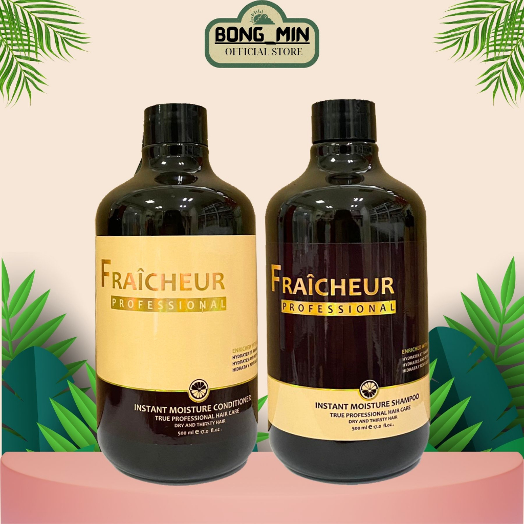 ComBo Dầu Gội xả Fraicheur dưỡng ẩm phục hồi,mềm mượt,chống gẫy rụng tóc hương nước hoa sang 500ml-800ml hàng chính hãng