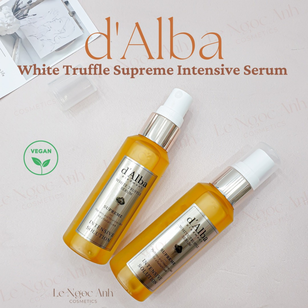 Serum Dạng Xịt Dưỡng Da Căng Bóng d'Alba White Truffle Serum Supreme