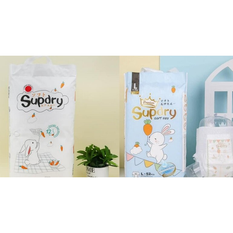 BỈM SUPDRY XANH TRẮNG