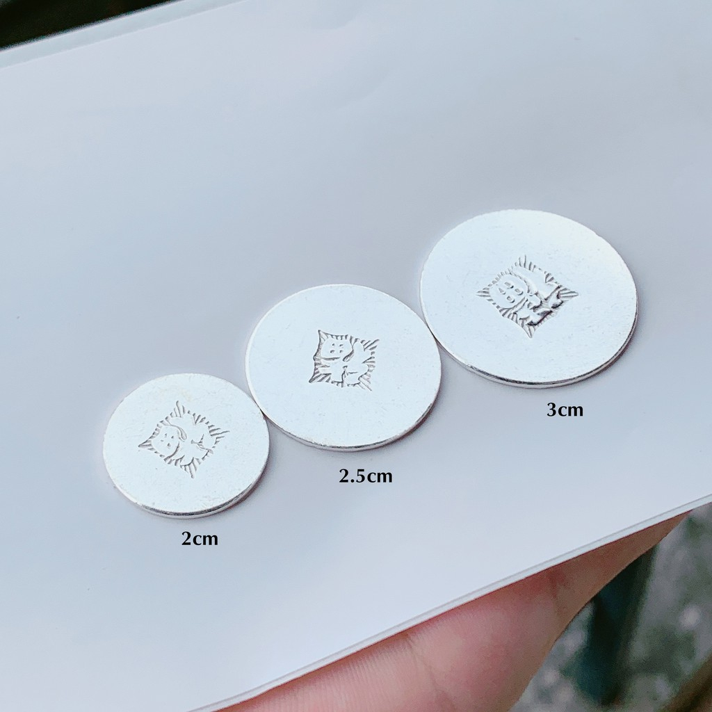Đồng bạc đánh gió, đồng xu bạc cạo gió bạc ta nguyên chất- Sói Bạc Jewelry