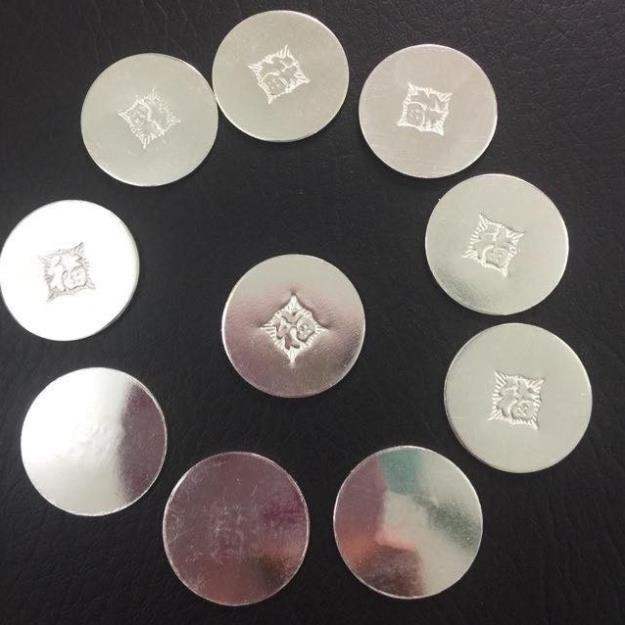 Đồng bạc đánh gió, đồng xu bạc cạo gió bạc ta nguyên chất- Sói Bạc Jewelry