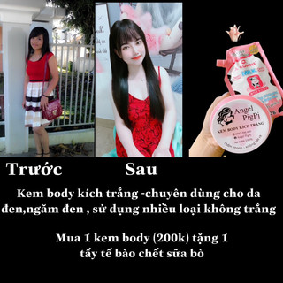 Kem body kích trắng Angel