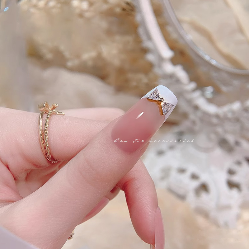 Charm tim nail, charm tim caro nail, charm trang trí móng tay