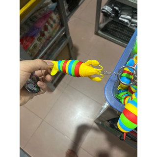 móc chìa khoá con sâu