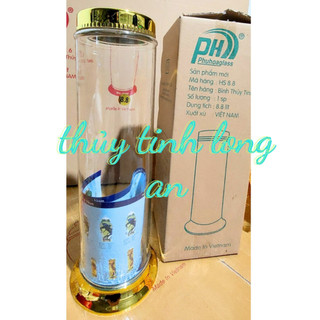 Bình Trụ 8,8Lit Phú Hòa cao 55cm ,đường kính 15cm.