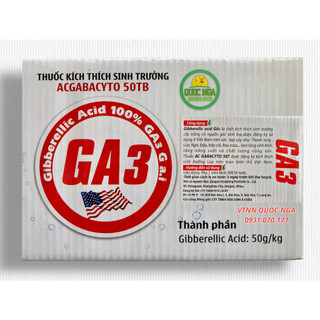 GA3 - KÍCH THÍCH SINH TRƯỞNG - GA3 50TB