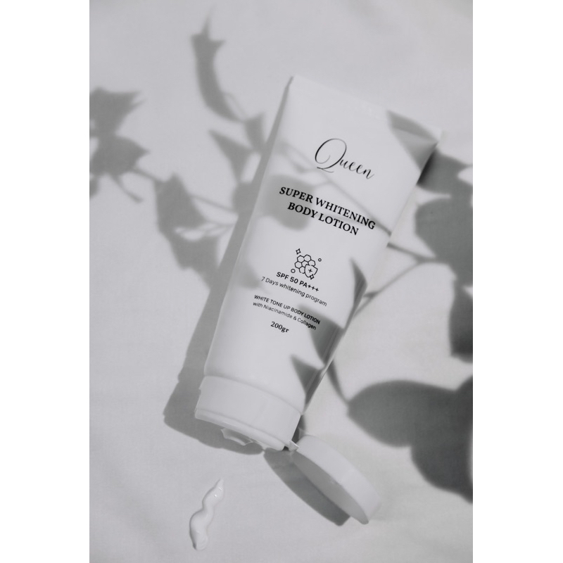 Kem Body Queen Niacinamide & Collagen Dưỡng Trắng Da Toàn Thân 200g