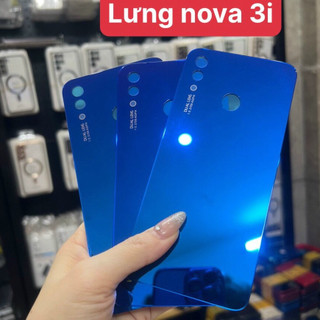 Nắp lưng bằng kính Huawei Nova 3i (kèm kính camera )
