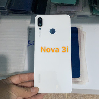 Nắp lưng bằng kính Huawei Nova 3i (kèm kính camera )