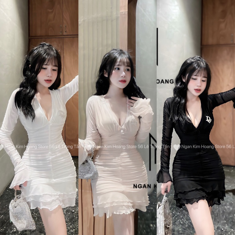 Đầm body sexy hot nhà Ngân Kim Hoàng