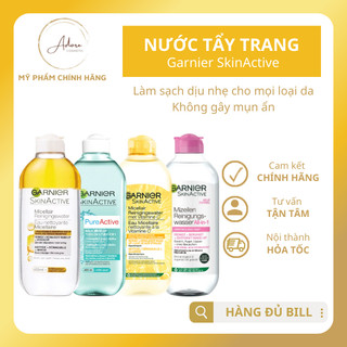 Nước tẩy trang Garnier Micellar Cleansing Water làm sạch cho mọi loại da 400ml