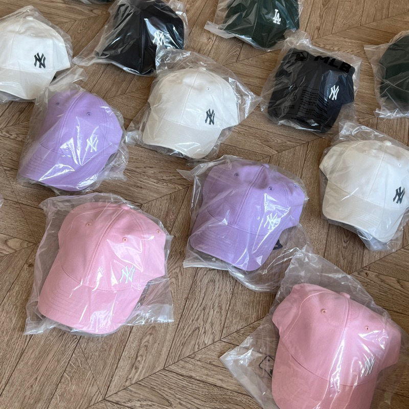 Mũ lưỡi trai M.L.B basic bản quai sau nón thêu logo