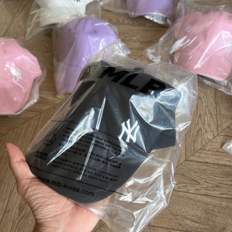 Mũ lưỡi trai M.L.B basic bản quai sau nón thêu logo