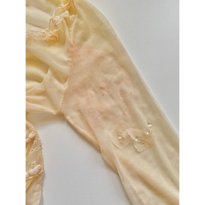 | Serie 3 |  Áo/ Top khoác voan lưới cài khuy