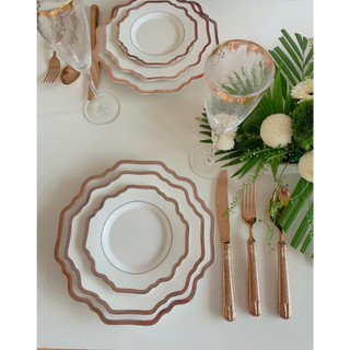 Đĩa ăn bít tết, đĩa ăn đồ tây, đĩa decor nhà hàng, đĩa ăn tiệc