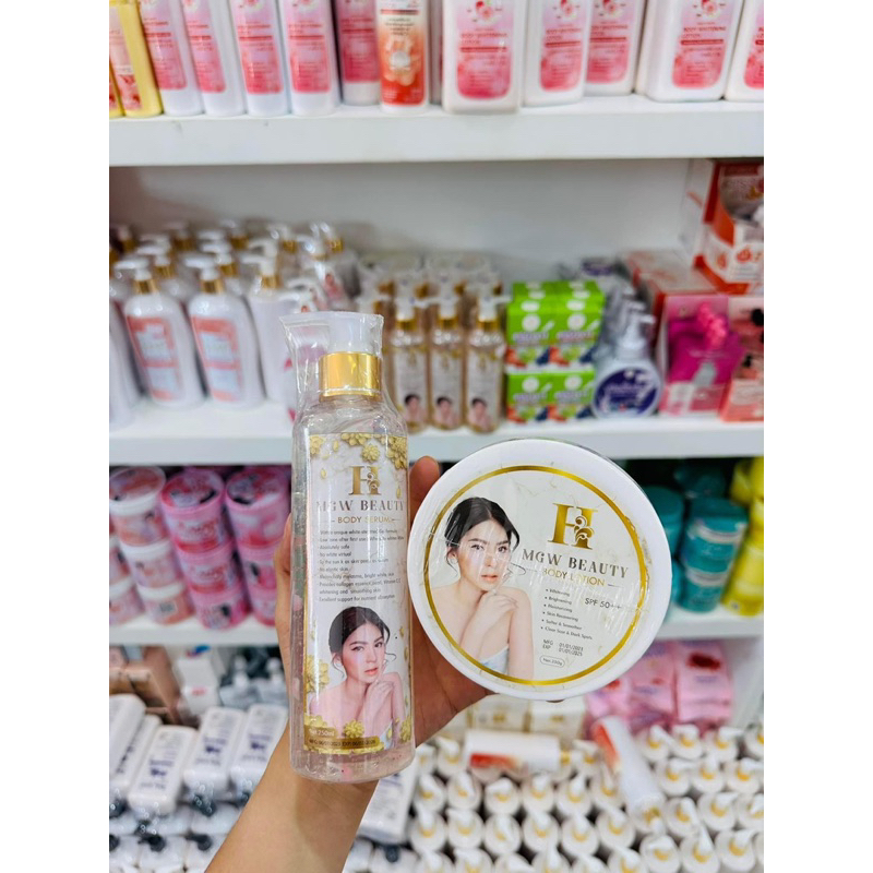 Tinh chất & Kem body Dưỡng trắng da MGW Bueaty 250g