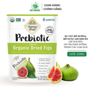 Sung khô hữu cơ bổ sung Prebiotic Sunny Fruit 250g thêm vitamin C tăng sức đề kháng cơ thể