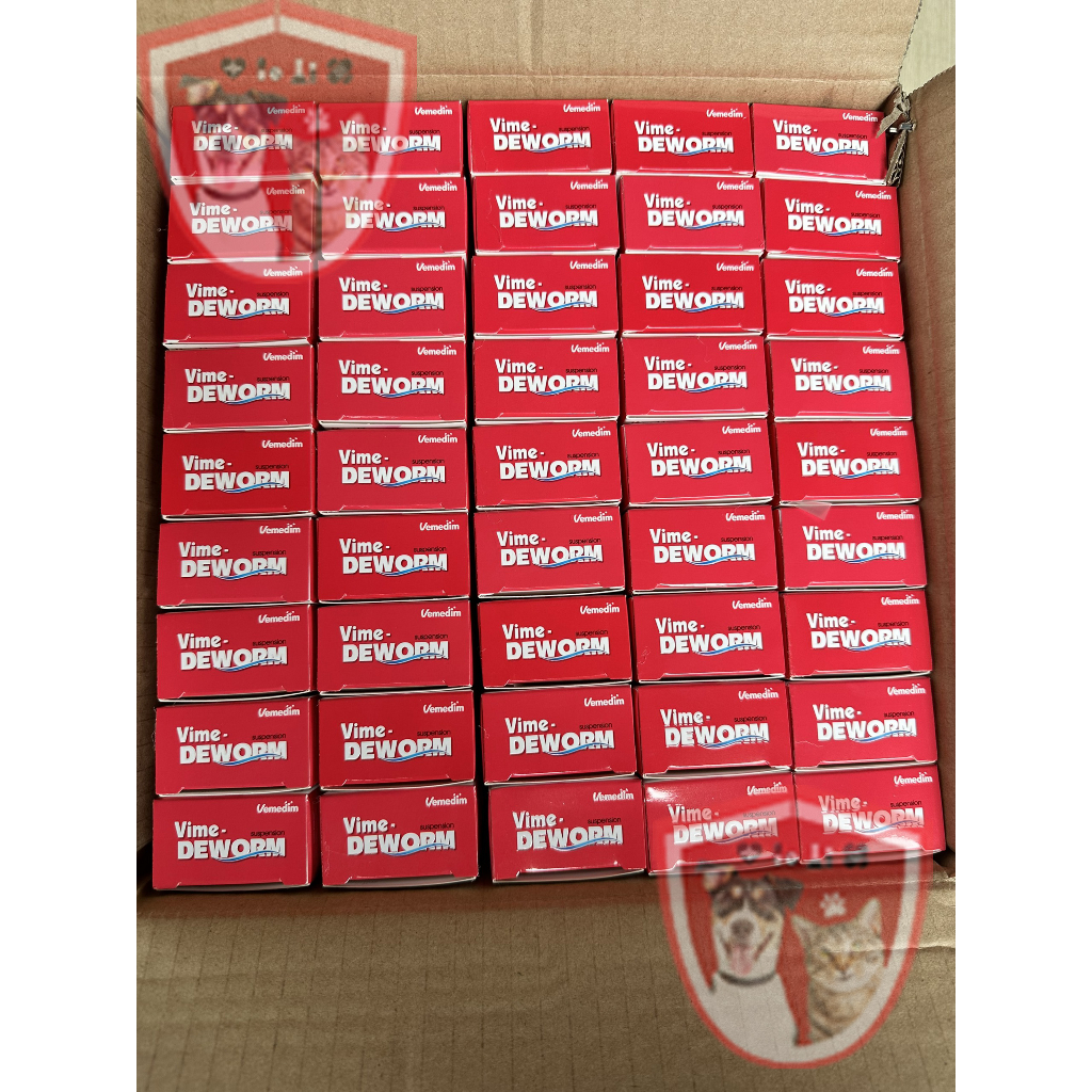 𝑉𝑖𝑚𝑒-𝐷𝑒𝑤𝑜𝑟𝑚 - Siro hỗ trợ ngăn ngừa và giải quyết 𝑮𝒊𝒖𝒏 𝒔𝒂́𝒏 cho chó mèo chính hãng - Chai 20ml