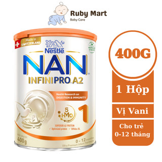 Sữa bột nestlé nan infinipro a2 400g nhập khẩu nguyên lon từ thụy sỹ