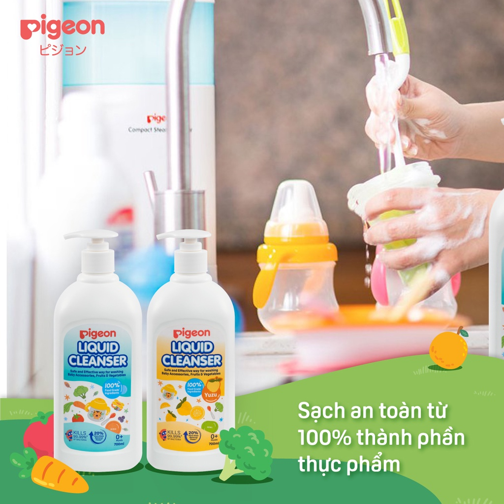 Nước Rửa Bình Sữa JAPAMAKA Hương Yuzu