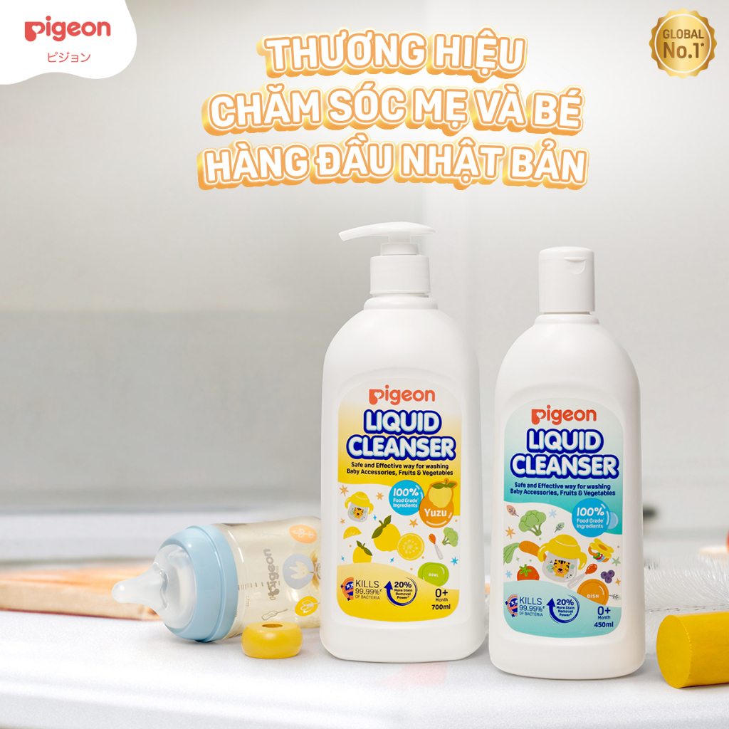 Nước Rửa Bình Sữa JAPAMAKA Hương Yuzu