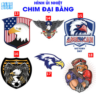Hình ủi, hình ép nhiệt Đại Bàng 3