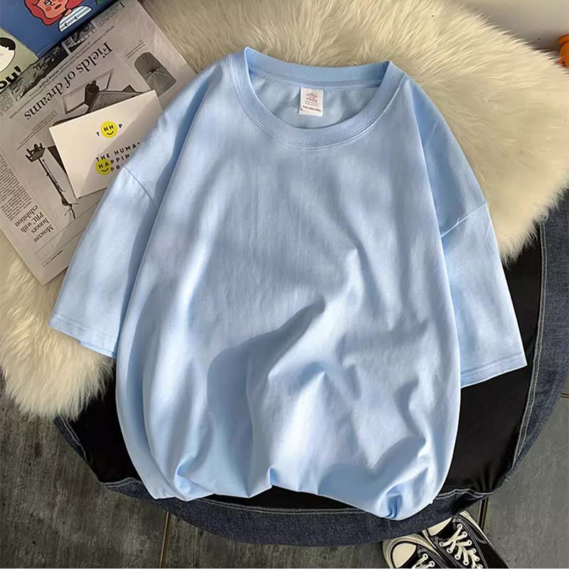 Áo Thun Trơn Nam Nữ Unisex Form Dáng Rộng Nhiều Màu Basic Phong Cách Ulzzang Thời Trang Sugal TOP NAM 284