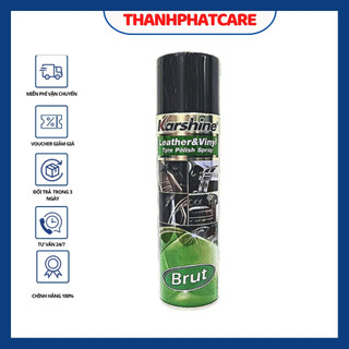 Dầu xịt bóng Karshine Leather &Vinyl 500ML