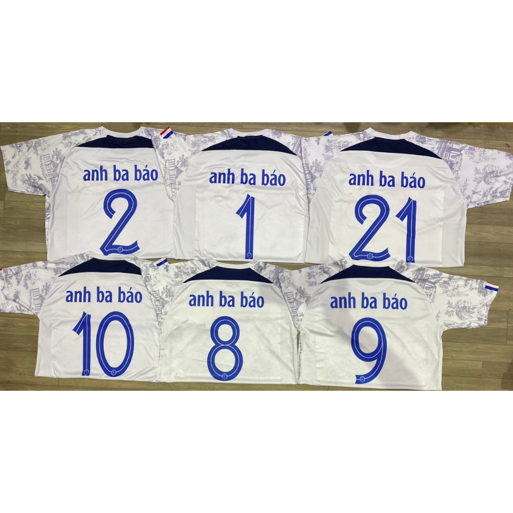 In Tên Số Theo Yêu Cầu Quần Áo Bóng Đá