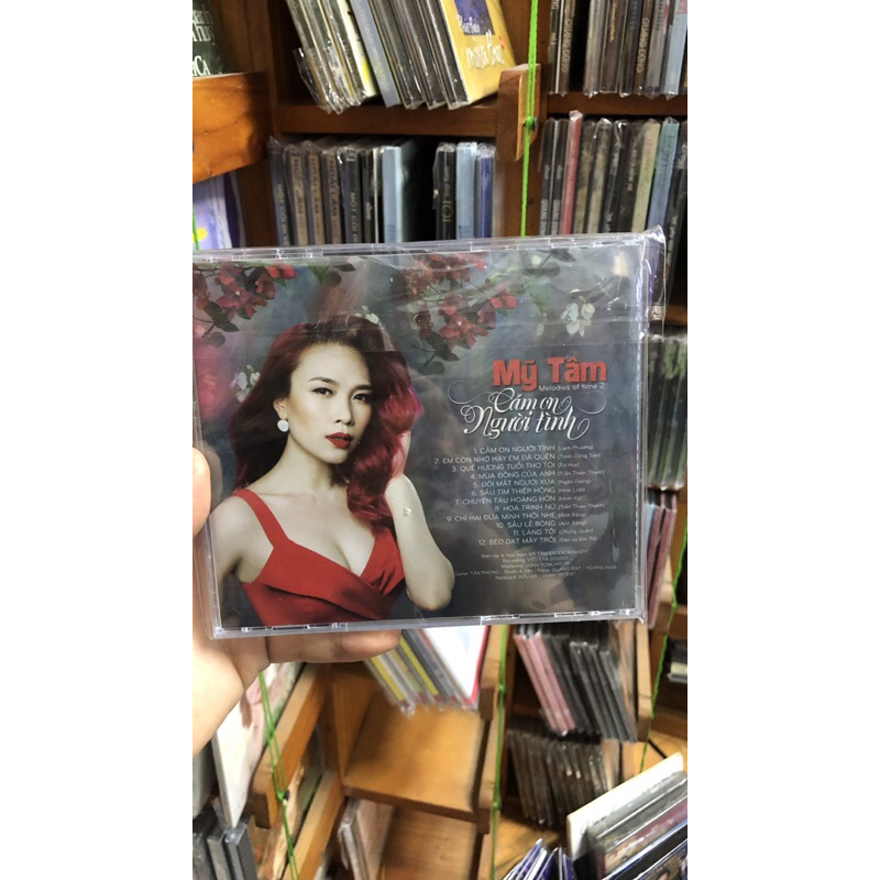 2 cd ca sĩ mỹ tâm - album- cảm ơn người tình - tình khúc  trịnh công sơn , lh ánh huệ audio ☎️0858556653