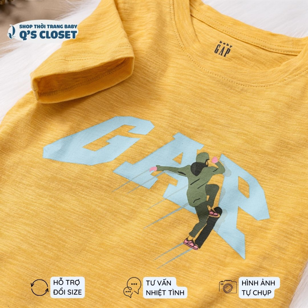 Áo thun in hình cổ tròn tay ngắn chất vải cotton xược thoáng mát dành cho bé từ 10kg-trên 40kg