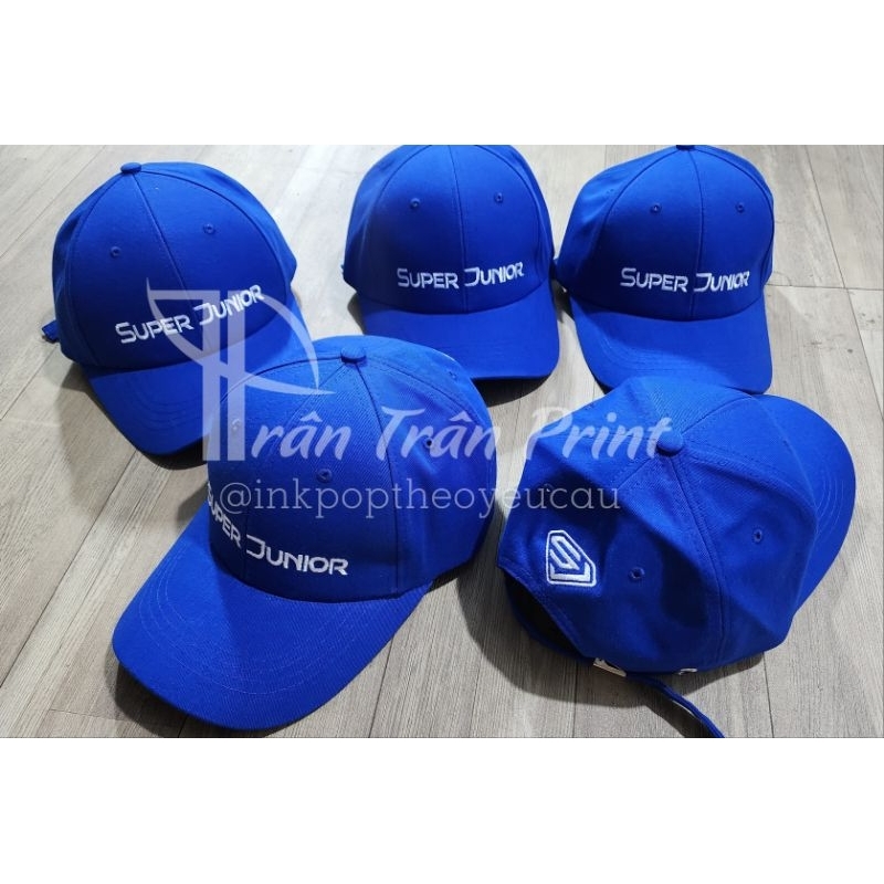 nón kết, nón lưỡi trai Super Junior