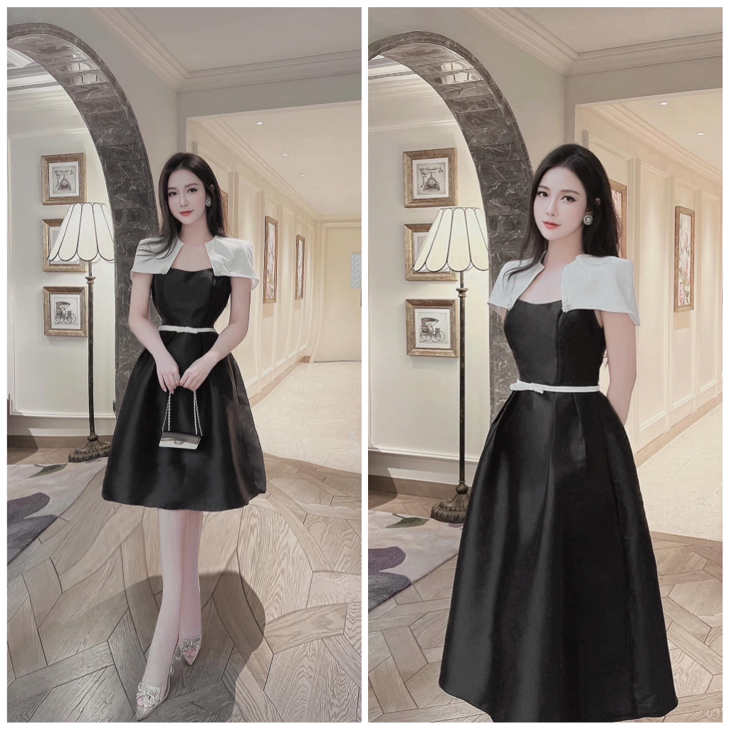 ĐẦM MIDI VAI ĐẮP