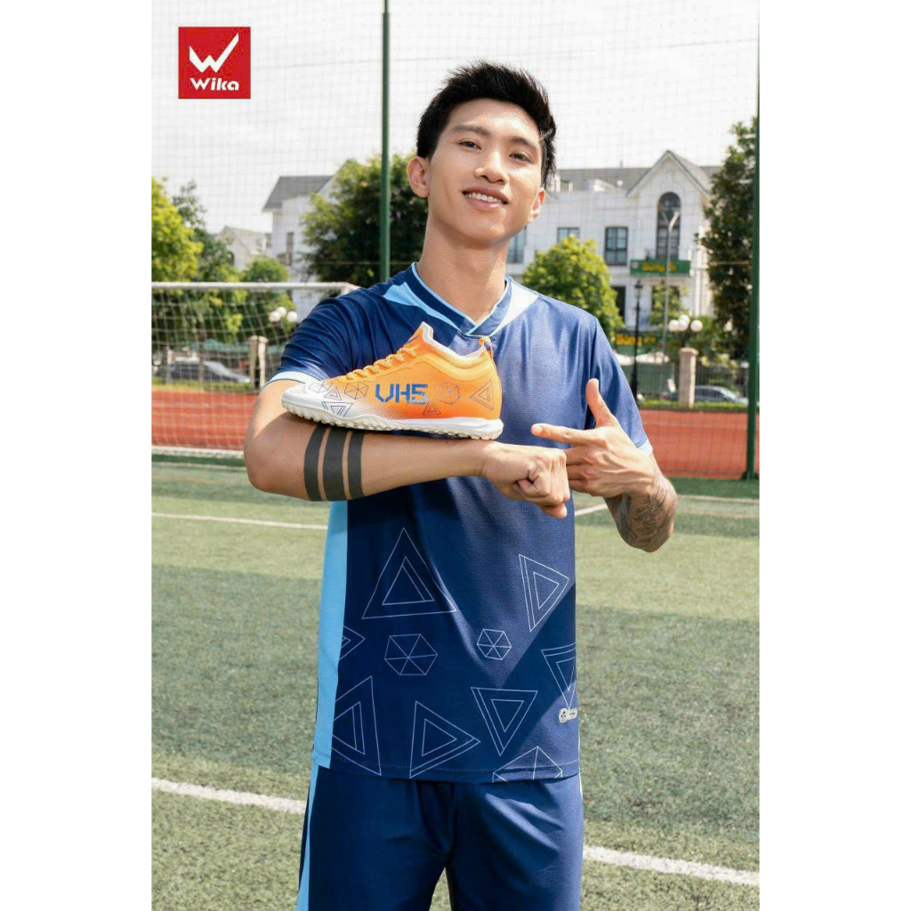 Giày Đá Bóng 𝐖𝐈𝐊𝐀 𝐕𝐇𝟓 - Size từ 34 - 44 - Hàng Chuẩn Chính Hãng Sản Xuất Tại VIỆT NAM