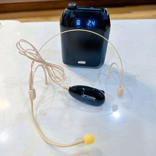Mic trợ giảng không dây aporo 2.4g. micro chuyên dùng cho máy aporo 2.4g hàng chính hãng